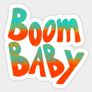 Boom Baby Sticker